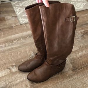 Tall Brown Boots